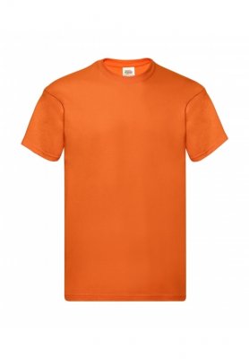 Goedkope Oranje unisex T-shirt Fruit of the Loom 
