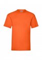 Goedkope Oranje Heren T-shirt Fruit of the Loom Valueweight oranje
