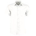 Heren Overhemd Poplin Kustom Kit KK141 White