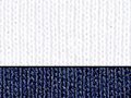 Unisex 3/4 Sleeve Baseball T-Shirt White/Navy 