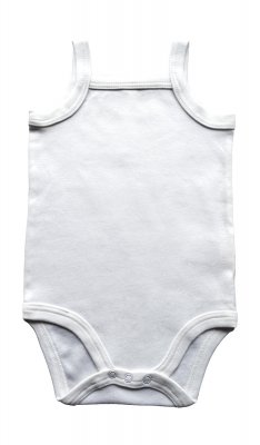 Baby Romper Organic Strap Vest Babybugz BZ28