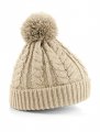 Dames Muts Cable Knit Snowstar Beanie