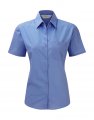 Dames blouse korte mouw Poplin Russell R-935F-0 