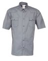 Havep overhemd korte mouw Basic 1654 grijs