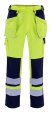 MASCOT® SAFE COMPETE Timmermanbroeken; Werkbroeken; Hi-vis broeken; Broeken; Hi-Vis werkkleding hi-vis geel/marine