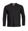 SANTINO T-shirt James long sleeves Zwart
