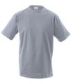Heren T-shirt James & Nicholson Workwear-T JN800 Heather Grey