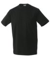 Heren T-shirt James & Nicholson Workwear-T JN800 Zwart