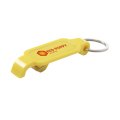Check-Up sleutelhanger/opener geel