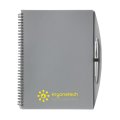 NoteBook A4 notitieboek zilvergrijs