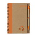 RecycleNote-L notitieboekje oranje