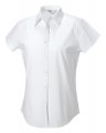 Dames blouse korte mouw Russell R-947F-0 wit