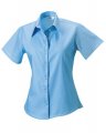 Dames blouse korte mouw Russell 957F bright sky