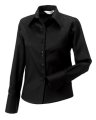 Dames blouse lange mouw Russell 956F zwart