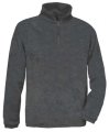 Fleece Sweater B&C Highlander charcoal
