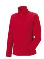 Fleece Sweater Adult's Quarter zip Russel 8740M classic red