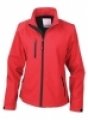Jassen Dames Ladies Base Layer Soft Shell Result R128F red