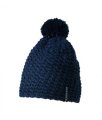 Muts Unicoloured Crocheted with Pompon MB7939 navy