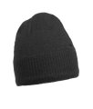 Muts Knitted Beanie with Fleece inset MB7925 black