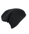 Muts Knitted long Beany MB7955 black