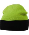 Muts Knitted MB7550 lime-green/black