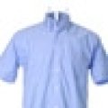 Overhemd Kustom Kit KK350 korte mouw light blue
