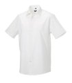 Overhemd Tailored Shortsleeve Shirt Russell 947M white