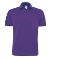 Poloshirts B&C Heavymill purple