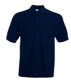 Polo's Blended Fabric Fruit of the Loom 63-402-0 deep navy