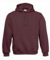 Hooded Sweater B&C burgundy