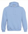 Hooded Sweater B&C sky blue