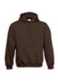 Hooded sweater B&C brown