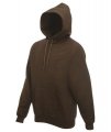Hooded sweater, Fruit of the Loom 62-208-0, chocolate