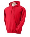 Hooded Sweater Gildan 12500 rood