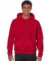 Hooded Sweaters Gildan 18500 cherry red