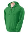 Hooded sweaters Heavyweight Full Zip Hooded Sweat Gildan 18600 irish green