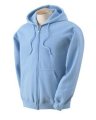 Hooded sweaters Heavyweight Full Zip Hooded Sweat Gildan 18600 light blue