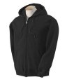 Hooded sweaters Heavyweight Full Zip Hooded Sweat Gildan 18600 zwart
