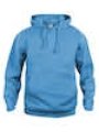 Heren Hoodie basic Clique 021031 Turquoise