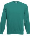 Sweater Raglan Fruit of the Loom 62-216-0 emerald