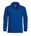 Sweaters, zipsweater Santino Alex 200011 kobalt blauw