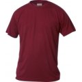 Heren T-shirt Clique Ice T 029334 deep red