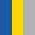 Kinder Sportshirt proact PA437 royal-yellow-grey
