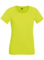 Dames Sportshirt FOTL Lady fit 61-392-0 bright yellow