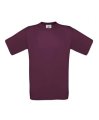 T-shirt B&C exact 150 burgundy