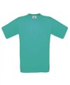 T-shirts, unisex B&C exact 150 real turquoise