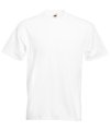 T-shirts Fruit of the Loom Super premium 61-044-0 wit