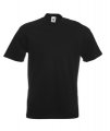 T-shirts Fruit of the Loom Super premium 61-044-0 zwart