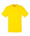 T-shirt Fruit of the Loom Value weight 61-036-0 yellow