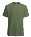T-shirts Gildan Ring spun Premium 4100 military green